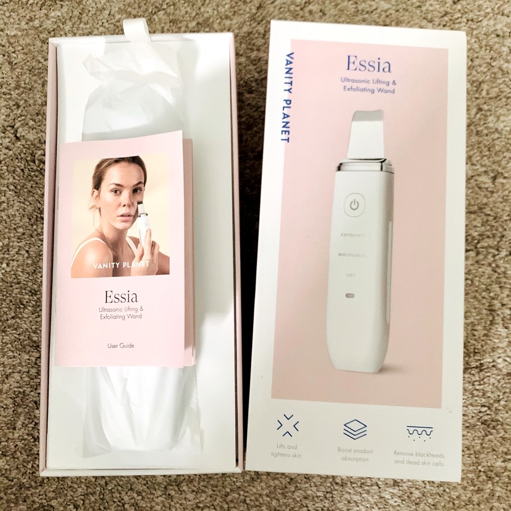 Vanity Planet Essia Ultrasonic Exfoliating Skin Spatula